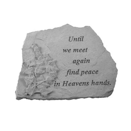 Kay Berry Until We Meet Again Memorial Stone, Ivory KA313316